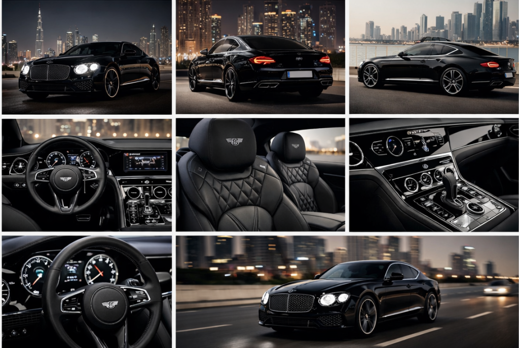 Bentley Continental GT interior