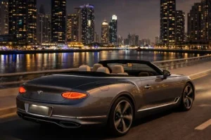 GTC in Dubai Marina at night